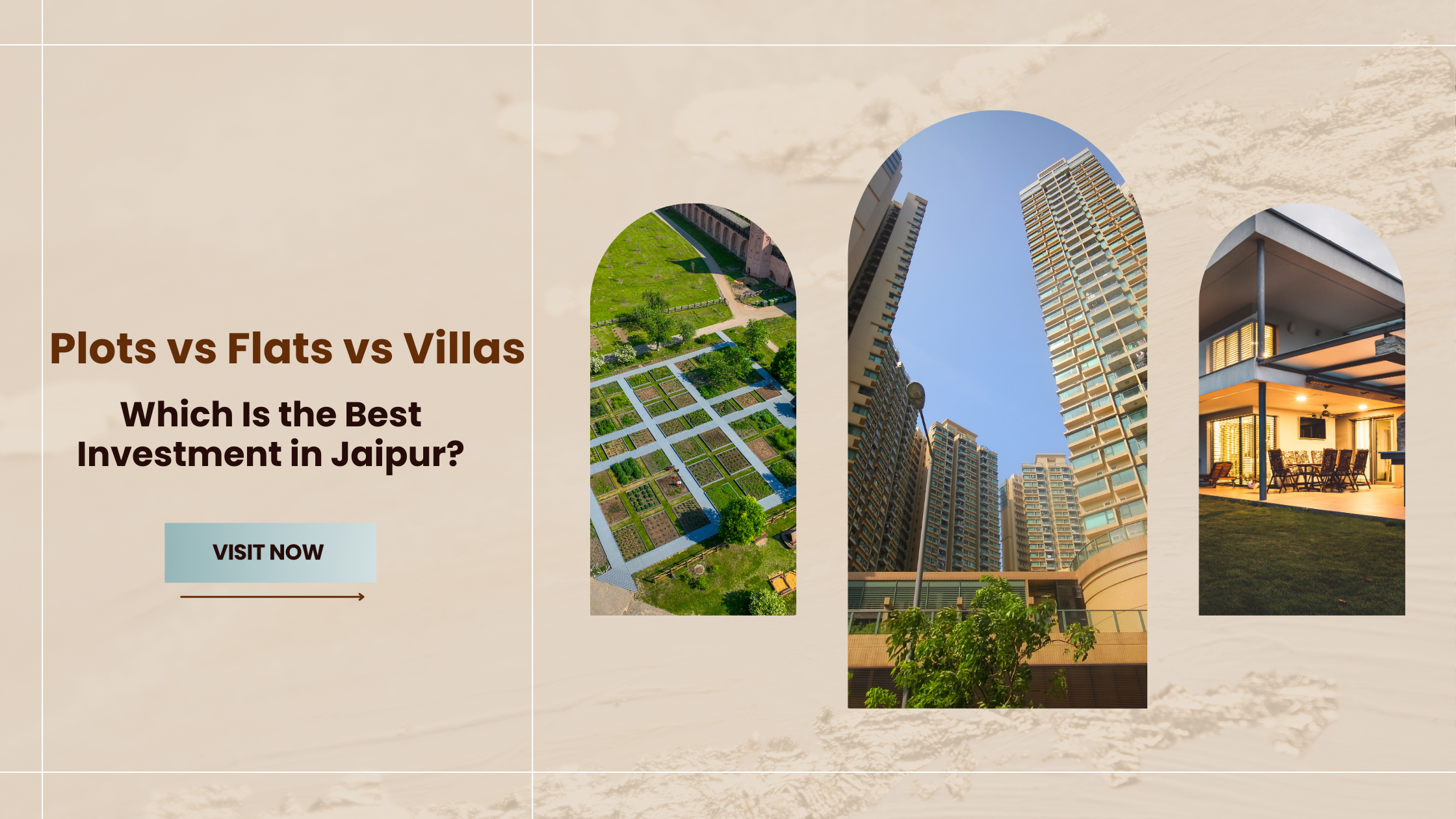 Plots vs Flats vs Villas
