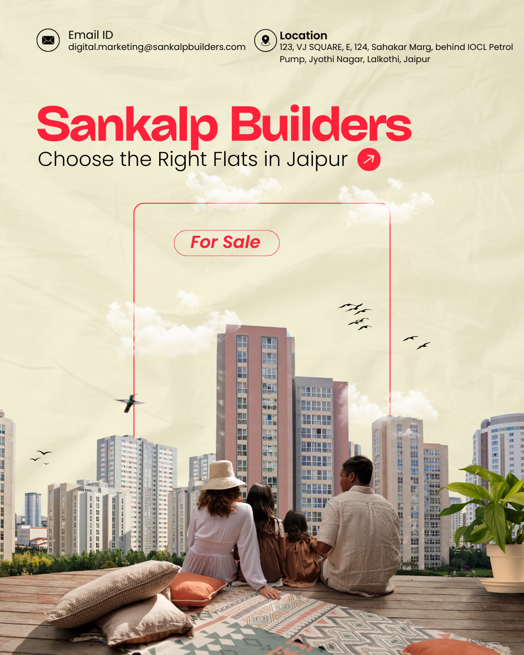 Choose the Right Flats in Jaipur for Sale